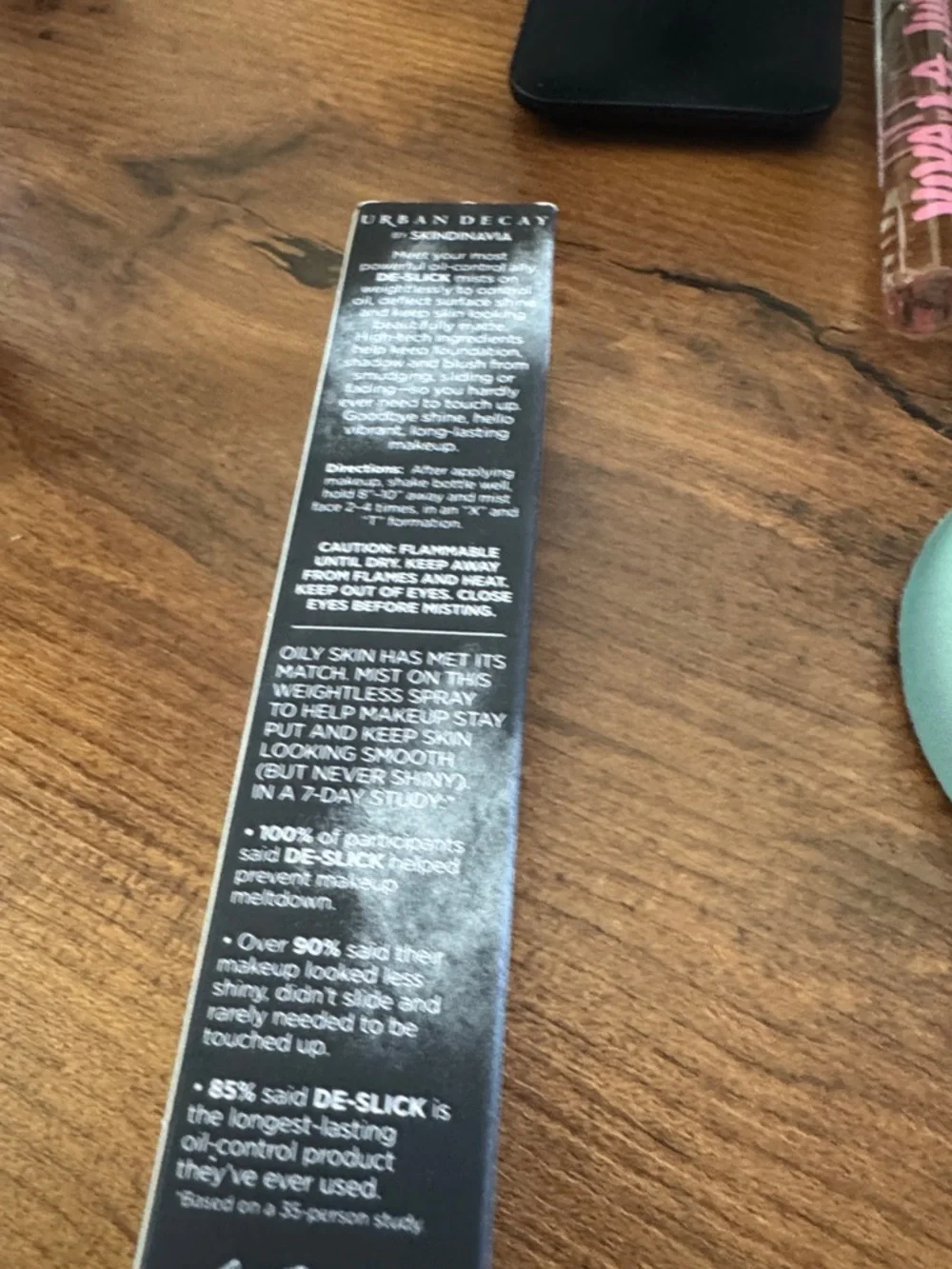 Urban Decay De-Slick Oil Control Makeup Setting Spray — 30ML NIB